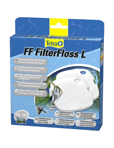 TETRA - FF FilterFloss L - Ouate Synthétique pour filtres tetra EX 1200