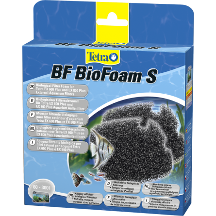 TETRA - BF BioFoam S - Espuma filtrante biológica para filtros Tetra EX 600 e EX 700. TETRA - BF BioFoam S - Espuma filtrante biológica para filtros Tetra EX 600 e EX 700.