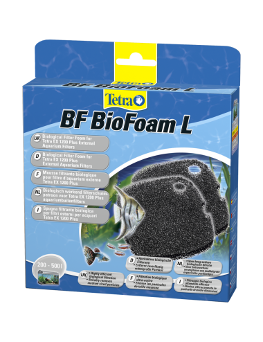 TETRA - BF BioFoam L - Espuma filtrante biológica para filtros Tetra EX 1200