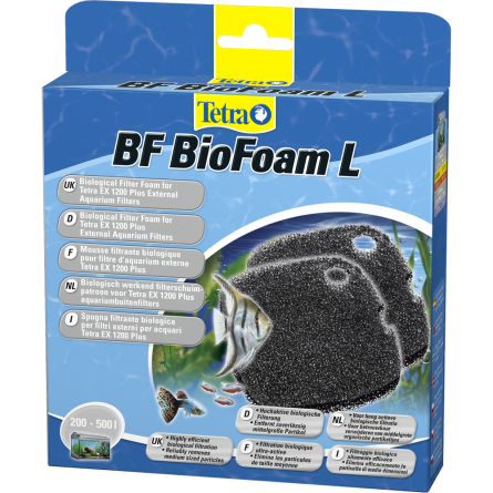 TETRA - BF BioFoam L - Biologisch filterschuim voor Tetra EX 1200-filters TETRA - BF BioFoam L - Biologisch filterschuim voor Tetra EX 1200-filters