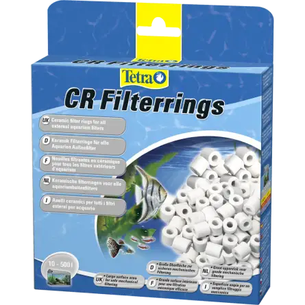 TETRA - CeramicRing - 800ml - Ceramic noodles for filtration TETRA - CeramicRing - 800ml - Ceramic noodles for filtration
