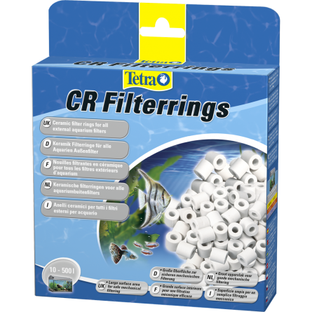 TETRA - CeramicRing - 800ml - Macarrão cerâmico para filtração TETRA - CeramicRing - 800ml - Macarrão cerâmico para filtração