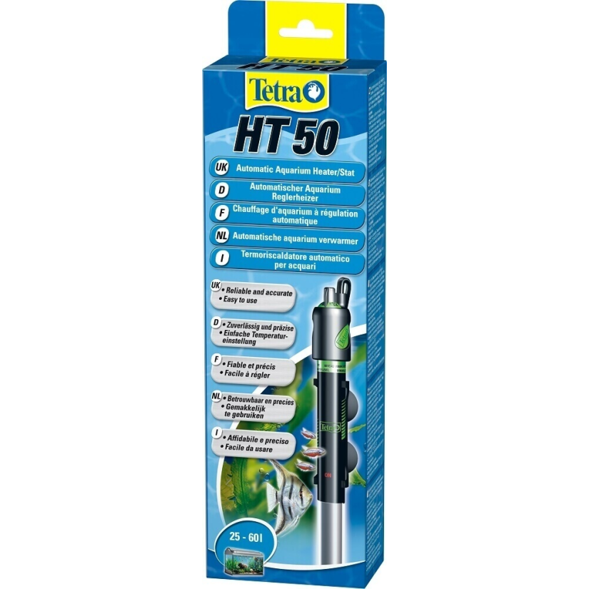 TETRA - HT 50 - Riscaldatore per acquari fino a 50 litri.