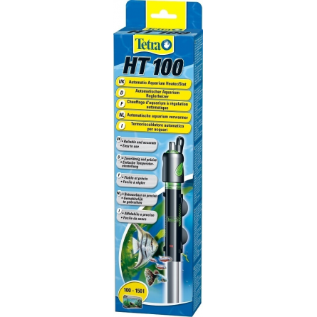 TETRA - HT 100 - Heater for aquarium up to 100 liters. TETRA - HT 100 - Heater for aquarium up to 100 liters.