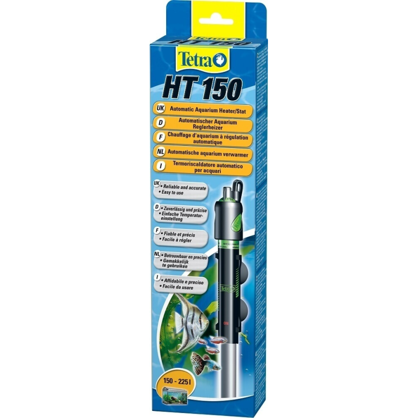 TETRA - HT 150 - Aquecimento para aquários até 150 litros.