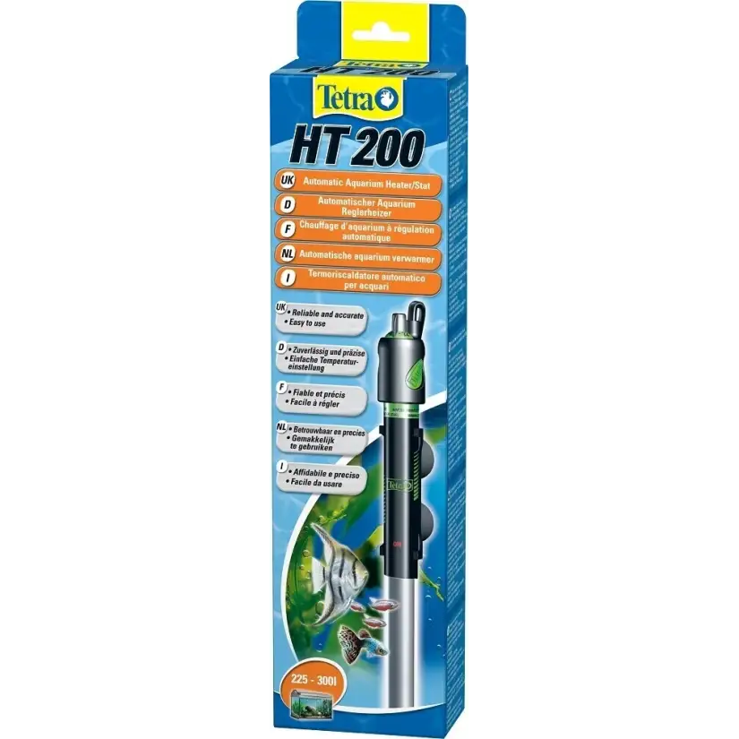 TETRA - HT 200 - Heater for aquarium up to 200 liters.
