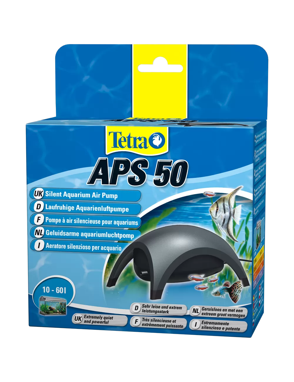 TETRA - APS 50 schwarz - Aquarium-Luftpumpe 50 l/h