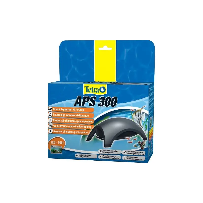 TETRA - APS 300 schwarz - Luftpumpe für Aquarium 300 l/h