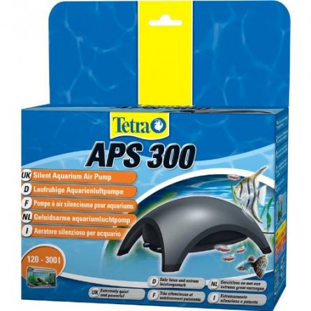 TETRA - APS 300 black - Aquarium air pump 300 l/h TETRA - APS 300 black - Aquarium air pump 300 l/h