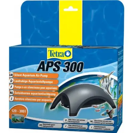 TETRA - APS 300 noire - Pompe à air pour aquarium 300 l/h