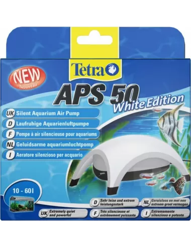 TETRA - APS 50 Bianco - Pompa ad aria per acquario 50 l/h