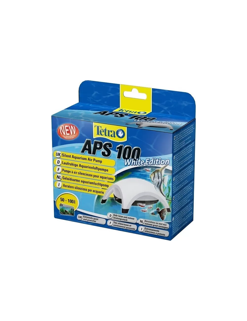 TETRA - APS 100 Weiß - Luftpumpe für Aquarium 100 l/h