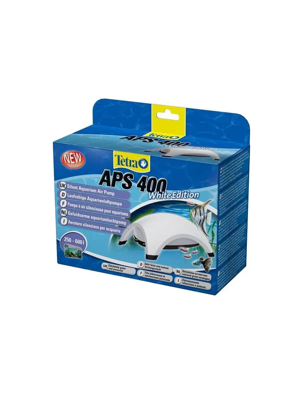 TETRA - APS 400 Weiß - Luftpumpe für Aquarium 400 l/h