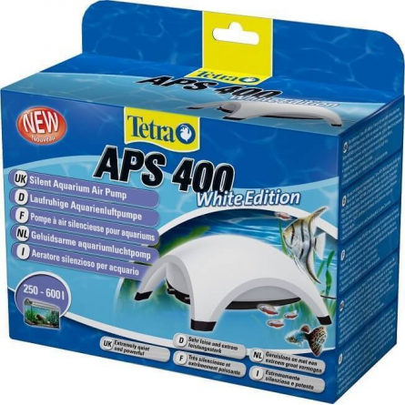 TETRA - APS 400 Bela - Zračna črpalka za akvarij 400 l/h TETRA - APS 400 Bela - Zračna črpalka za akvarij 400 l/h