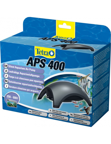 TETRA - APS 400 noire - Pompe à air pour aquarium 400 l/h