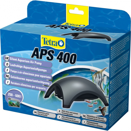 TETRA - APS 400 nero - Pompa ad aria per acquari 400 l/h