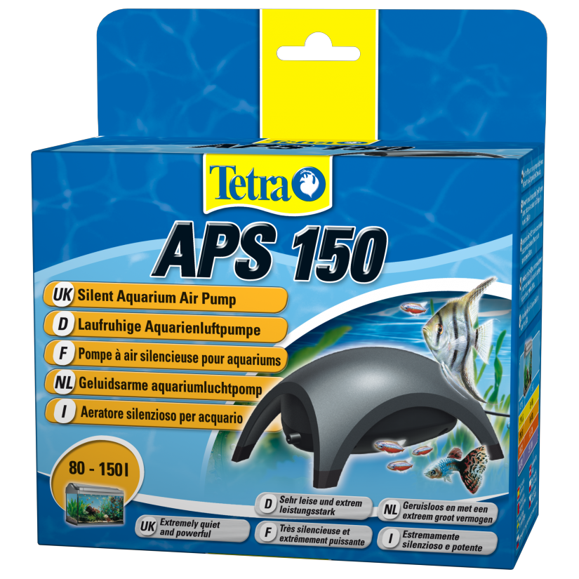 TETRA - APS 150 zwart - Luchtpomp voor aquarium 150 l/u