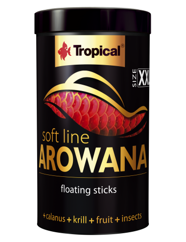 TROPICAL - Soft Line Arowana XXL - 1000ml - Nourriture en sticks pour arowanas