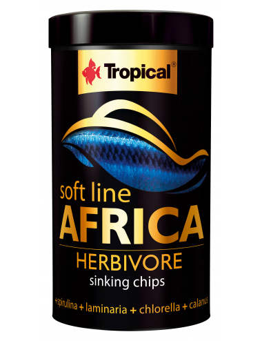 TROPICAL - Soft Line Herbivore M - 250 ml - Chip hrana za afričke ribe biljojede