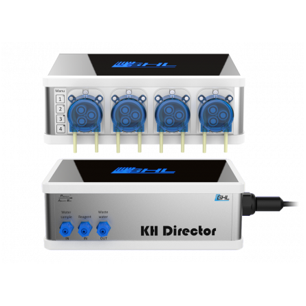 GHL - KH Director + GHL Doser 2 (2.1) - Black - Kit complet pour la mesure et le maintien du KH