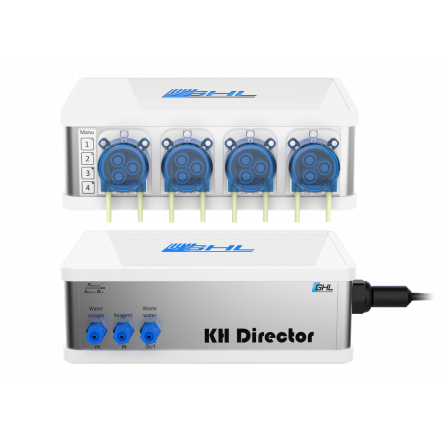 GHL - KH Director + GHL Doser 2 (2.1) - Zwart - Complete set voor het meten en onderhouden van KH GHL - KH Director + GHL Doser 2 (2.1) - Zwart - Complete set voor het meten en onderhouden van KH