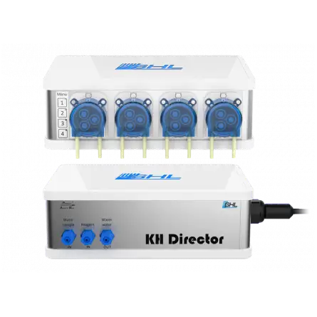 GHL - KH Director + GHL Doser 2 (2.1) - Negro - Kit completo para medir y mantener KH GHL - KH Director + GHL Doser 2 (2.1) - Negro - Kit completo para medir y mantener KH
