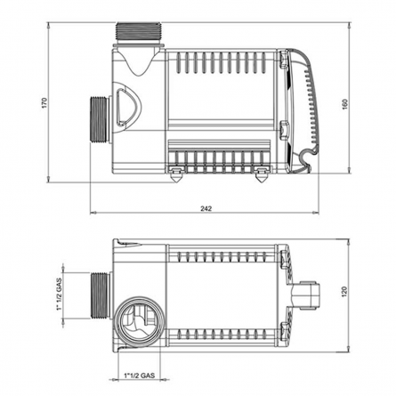 Tunze - Silence Pro 1073.110 - Water pump 11,000 l/h
