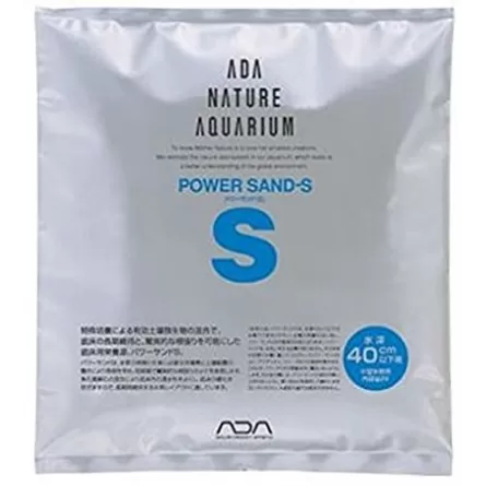 ADA - Power Sand S - 2l - Sustrato base para acuarios plantados