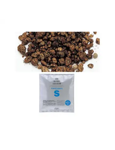 ADA – Power Sand S – 2 l – Unterlagesubstrat für bepflanzte Aquarien