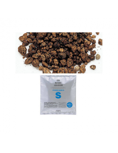 ADA - Power Sand S - 2l - Substrat de sous-couche pour aquarium planté