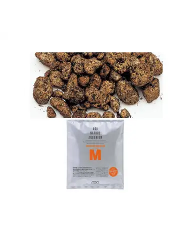 ADA – Power Sand M – 2 l – Unterlagesubstrat für bepflanzte Aquarien