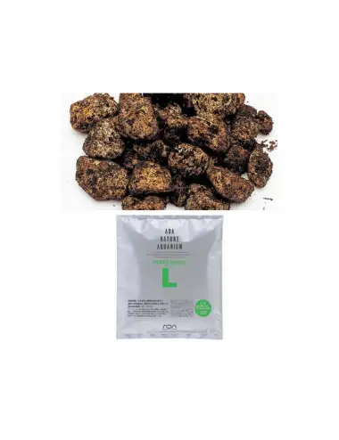 ADA – Power Sand L – 2 l – Unterlagesubstrat für bepflanzte Aquarien