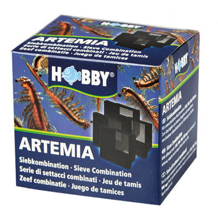 HOBBY - Artemia sieves - Set of sieves with 4 different mesh sizes HOBBY - Artemia sieves - Set of sieves with 4 different mesh sizes
