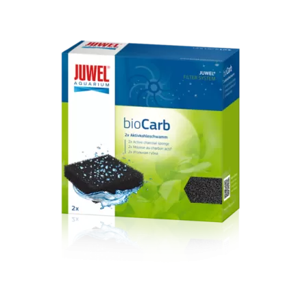 JUWEL - bioCarb S - 2 pcs - Eponge charbon pour filtre