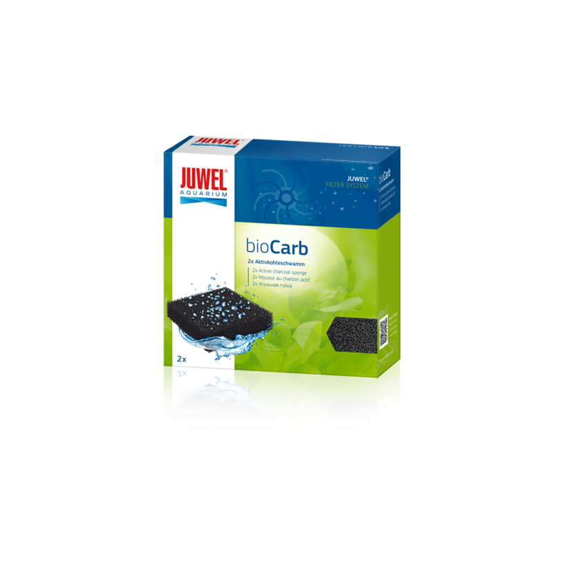 JUWEL - bioCarb M - 2 pcs - Eponge charbon pour Bioflow 3.0