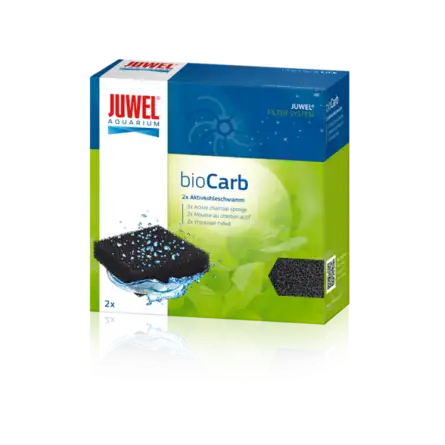 JUWEL - bioCarb M - 2 pcs - Eponge charbon pour Bioflow 3.0