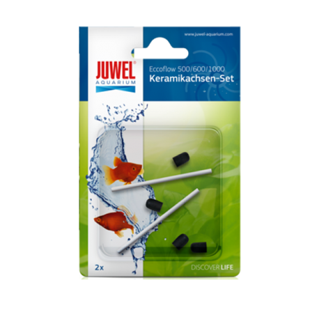 JUWEL - Axe en céramique pour pompes EccoFlox 500/600/1000 - 2 pcs