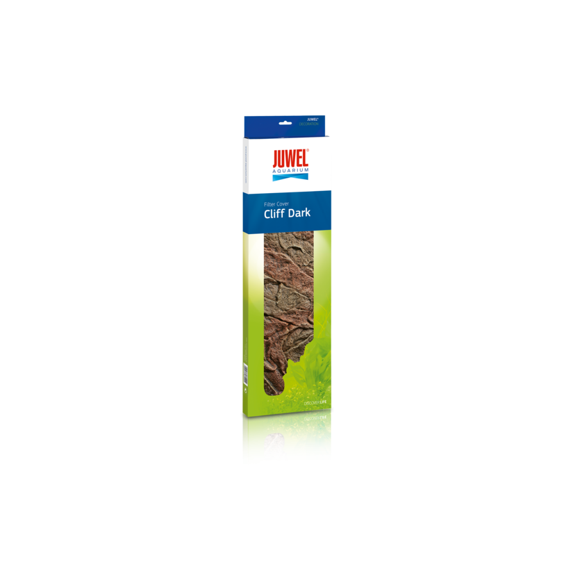 JUWEL - Cliff dark - 55,5 x 18,6 x 1 cm - Cache filtre en résine