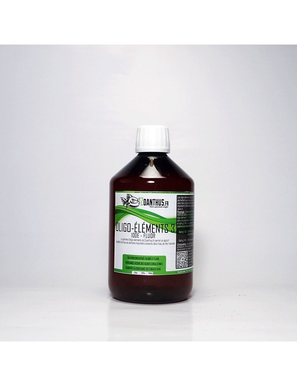 - ZOANTHUS.fr 500 ml Spurenelemente 3 ohne Ballenbildung - ZOANTHUS.fr 500 ml Spurenelemente 3 ohne Ballenbildung