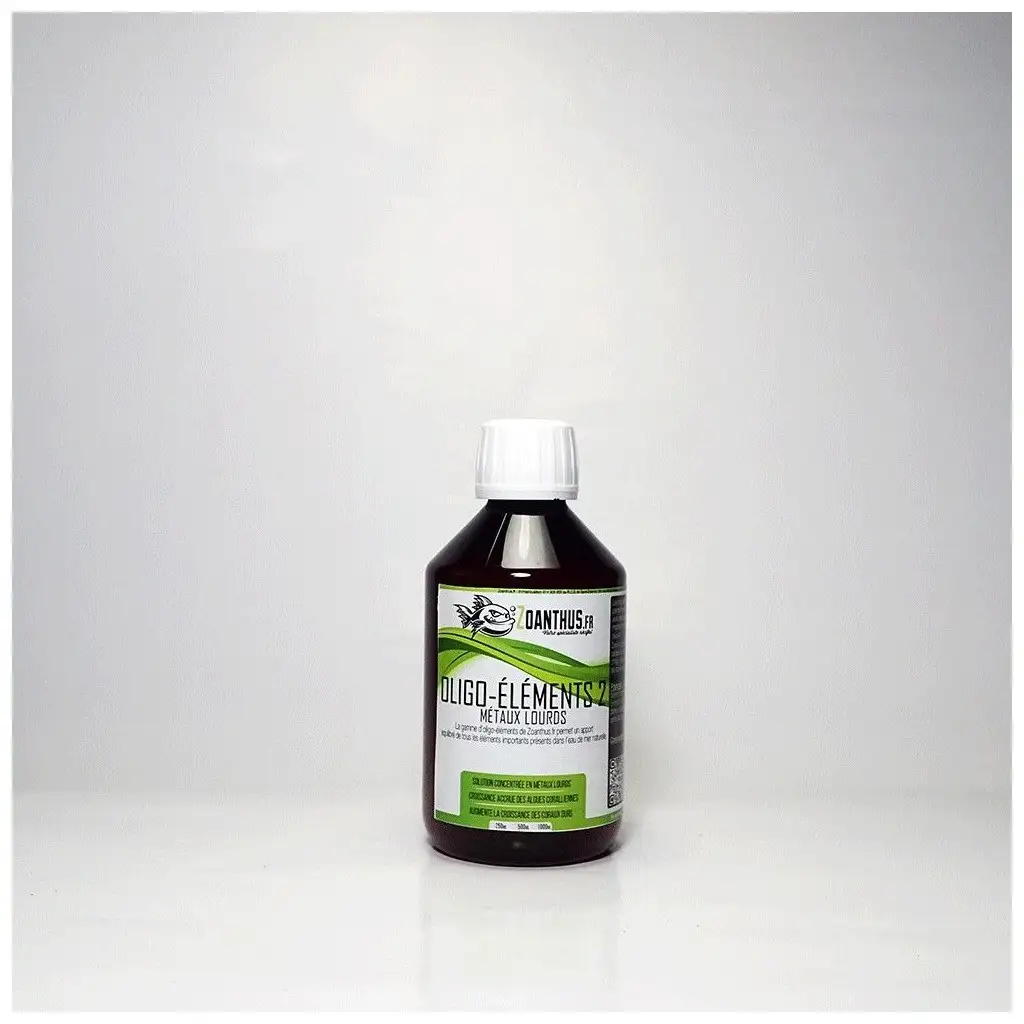 - ZOANTHUS.fr 250ml oligo-éléments 2 sans balling