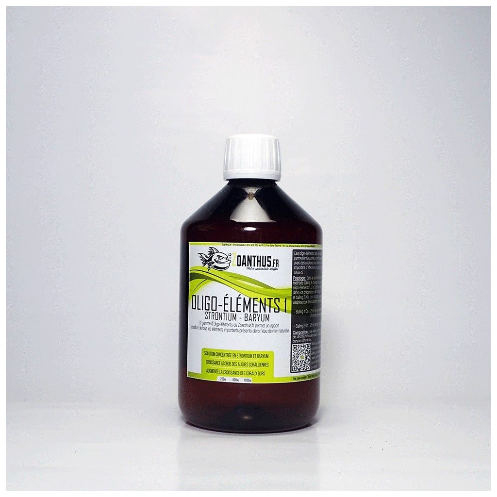 - ZOANTHUS.fr 500ml trace elements 1 without balling