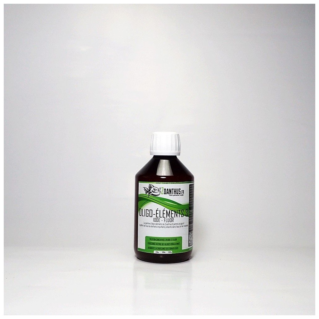 - ZOANTHUS.fr 250 ml Spurenelemente 3 ohne Ballenbildung