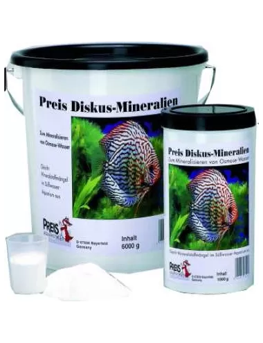 PREIS - Sal Mineral Discus - 4kg - Condicionador de água em pó