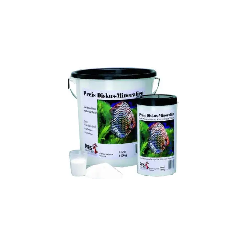 PREIS - Sel Mineral Discus - 4kg - Conditionneur d'eau en poudre