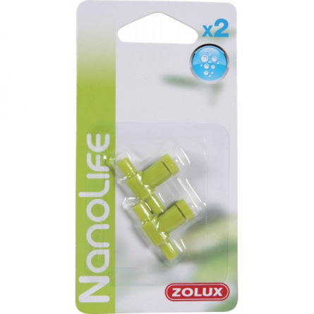 ZOLUX - Kraan voor 4/6mm slang - x2 ZOLUX - Kraan voor 4/6mm slang - x2