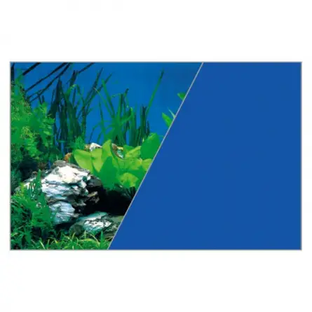 ZOLUX - Pôster de fundo Rocha/Azul - 120x60cm ZOLUX - Pôster de fundo Rocha/Azul - 120x60cm