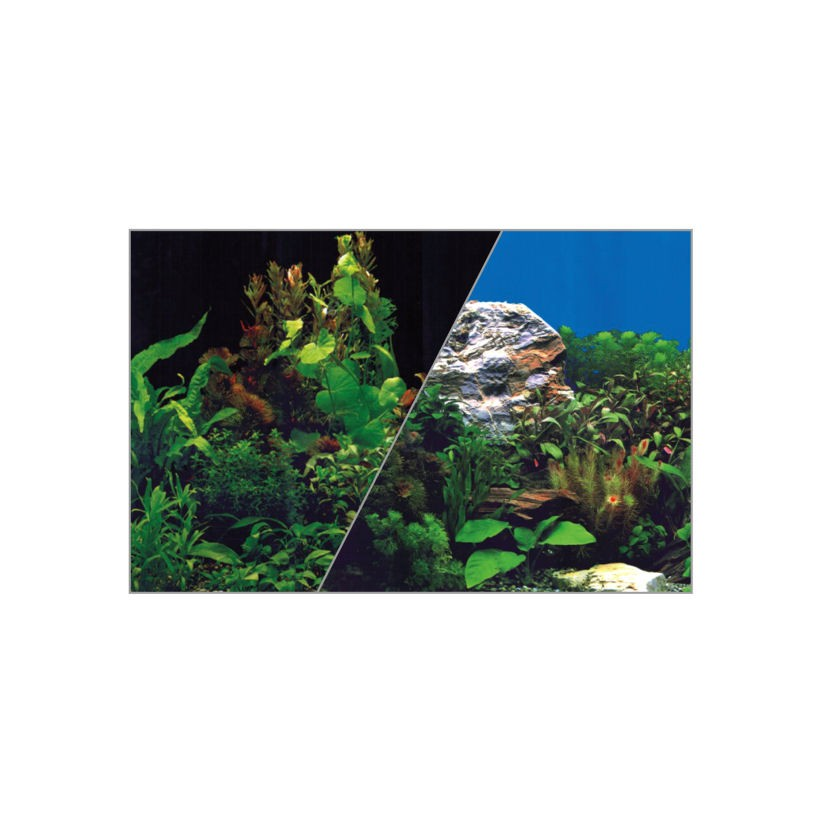 ZOLUX - Background Poster Black/Plant - 40x30cm