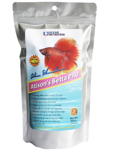 OCEAN NUTRITIONS - Atison's  Betta Pro - 75 g - Nourriture premium  pour Betta