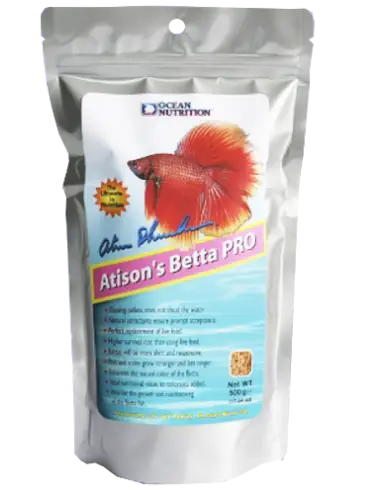 OCEAN NUTRITIONS - Atison's Betta Pro - 75 g - Premium voer voor Betta