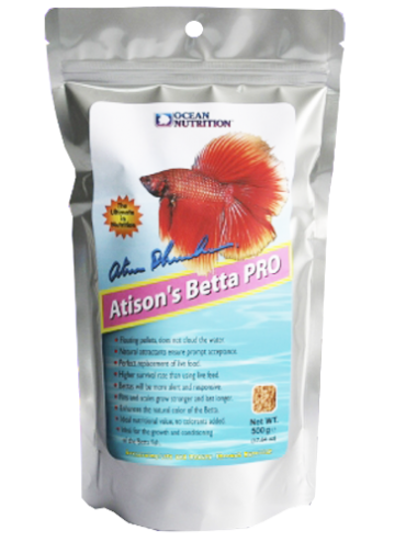 OCEAN NUTRITIONS - Atison's Betta Pro - 75 g - Premiumfutter für Betta